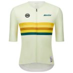 Santini - UCI World Champion Jersey - Radtrikot Gr S beige