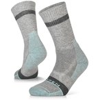 Lorpen Merino Hike Midweight Crew  Damen  Wandersocken grau Größe 34  Camping 