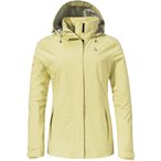 Schöffel Gmund  Damen  Regenjacke gelb Größe XS Trekking  Wasserdicht Wassera