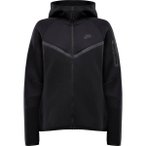 NIKE Damen Unterjacke W NSW TCH FLC WR FZ HDY 2, Größe S in Schwarz