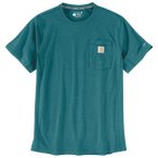 Carhartt - Force Pocket S/S T-Shirt - T-Shirt Gr S türkis