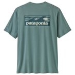 Patagonia - Cap Cool Daily Shirt Boardshort Logo - Funktionsshirt Gr XXL türkis