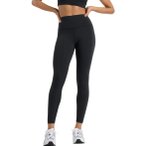 New Balance Sleek Pocket High Rise Damen Lauftights ( Schwarz L Größe,)