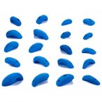 blue pill - Jugs - Klettergriffe Gr S/M blau/weiß