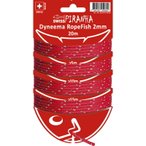 SwissPiranha Dyneema RopeFish 20 m - Schnur rot-reflektierend