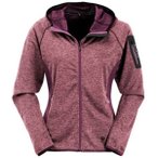 MAUL Damen Schlupfjacke Sonnighorn II Megastrech Fleece, Größe 34 in Pink