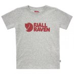 Fjällräven - Kid's Fjällräven Logo T-Shirt - T-Shirt Gr 140 grau