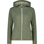 CMP  Fleece  Damen  Fleecejacke oliv Größe XS Trekking  Elastisch