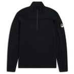 Bergans - Inner:Dual Merino Half Zip - Funktionsshirt Gr S schwarz