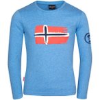 TROLLKIDS Kids Oslo Longsleeve, Größe 92 in Blau