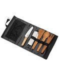 Primus - Küchenutensilien-Set - CampFire Prep Set  aus Holz - schwarz