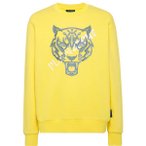 PLEIN SPORT Sweatshirt TIGER, Größe M in Gelb