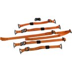 ORTLIEB Compression-Straps - Kompressionriemen für Atrack orange