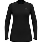 Odlo Merino 160 BI Crew Neck  Damen  Langarm Unterhemden schwarz Größe M   Hau