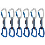 Mammut Crag Keylock Indicator Quickdraws Express-Set, 10cm, 6er Pack