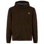 E9 - Mimmo - Zip-Hoodie Gr XL braun/schwarz