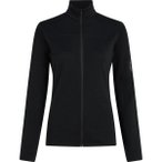 Icebreaker Damen Merino Blend 300 RealFleece Jacke (Größe L, schwarz)