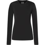 Super.Natural Air Motion Base  Damen  Longsleeves Merino schwarz Größe XS Trek