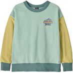 Patagonia K's Crew  Kinder  Pullover gruen Größe 140 Lifestyle  Hautfreundlich