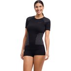 Falke WT-Light Protective  Damen  Kurzarm Unterhemden schwarz Größe XS Trekkin