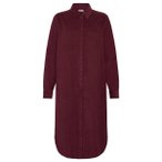 KnowledgeCotton Apparel - Women's Corduroy Mid Len. 26 Wales - Kleid Gr S rot