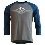 Zimtstern - Pureflowz Shirt 3/4 - Radtrikot Gr S grau