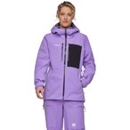 Mammut Stoney HS   Damen  Regenjacke lila Größe XS Freeride | Skifahren  Wasse