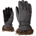 ZIENER Damen Handschuhe KIM lady glove, Größe 6,5 in Grau