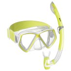 Mares - Kid's Pirate Neon - Schnorchelset gelb/ clear