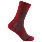 Wrightsock - Coolmesh II Merino Crew - Wandersocken 34-37 rot