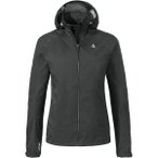 SCHÖFFEL Damen Regenjacke 2.5L Jacket Tarvis L, Größe 44 in Schwarz