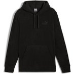 PUMA Herren Kapuzensweat ESS ELEVATED Polarfleece Hoodie, Größe M in Schwarz