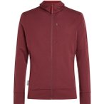 Icebreaker Merino 260 Quantum Herren Hoodie ( Dunkelrot XXL)