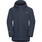 Jack Wolfskin Canvey  Kinder  Isolationsjacke blau Größe 116 Trekking  Wasserd