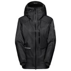 Mammut - Women's Eiger Nordwand Light HS Hooded Jacket - Regenjacke Gr M schwarz