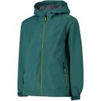 CMP Kinder Regenjacke KID JACKET FIX HOOD, Größe 164 in Grün