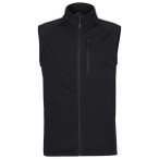 Stoic - MerinoFleece270 KuolpaLightSt. Vest - Merinoweste Gr M schwarz