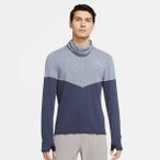 NIKE Herren Sweatshirt Therma-FIT Run Division Sphere Element, Größe XL in Bla