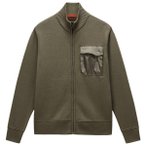 Napapijri - D-Berti Full Zip - Freizeitjacke Gr S braun