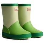 Hunter Boots - Kid's First Colour Block Insulated Boot - Gummistiefel UK 2 grün
