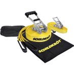 SCHILDKRÖT Spiel SLACKLINE 15m, 5cm breit,inkl.Teaching Line, Größe ONE SIZE 