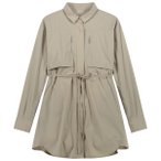 Jeanne Baret - Women's Sumatra Long Shirt - Longsleeve Gr 34 beige/grau