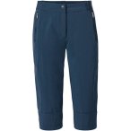VAUDE Damen Caprihose Wo Farley Stretch Capri III, Größe 40 in Blau