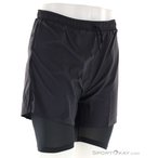 Odlo Zeroweight 5 Inch 2-in-1 Herren Laufshort-Schwarz-XXL
