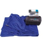 Cocoon Travel CoolMax Decke  Reisedecken blau Größe ONE SIZE Reise