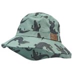 Mikk-Line - Kid's Summer Bucket Hat AOP - Cap Gr 45 cm türkis