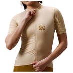 Endura - Women's AllTrack Ride S/S Jersey - Radtrikot Gr M braun/beige