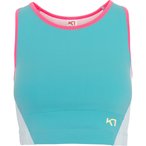 Kari Traa Linnea Top Damen  Tanktops tuerkis Größe XS Yoga  Elastisch
