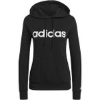 ADIDAS Damen Essentials Logo Hoodie, Größe S in Schwarz