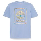 Timberland - Water Stack Logo S/S Tee - T-Shirt Gr XXL lila